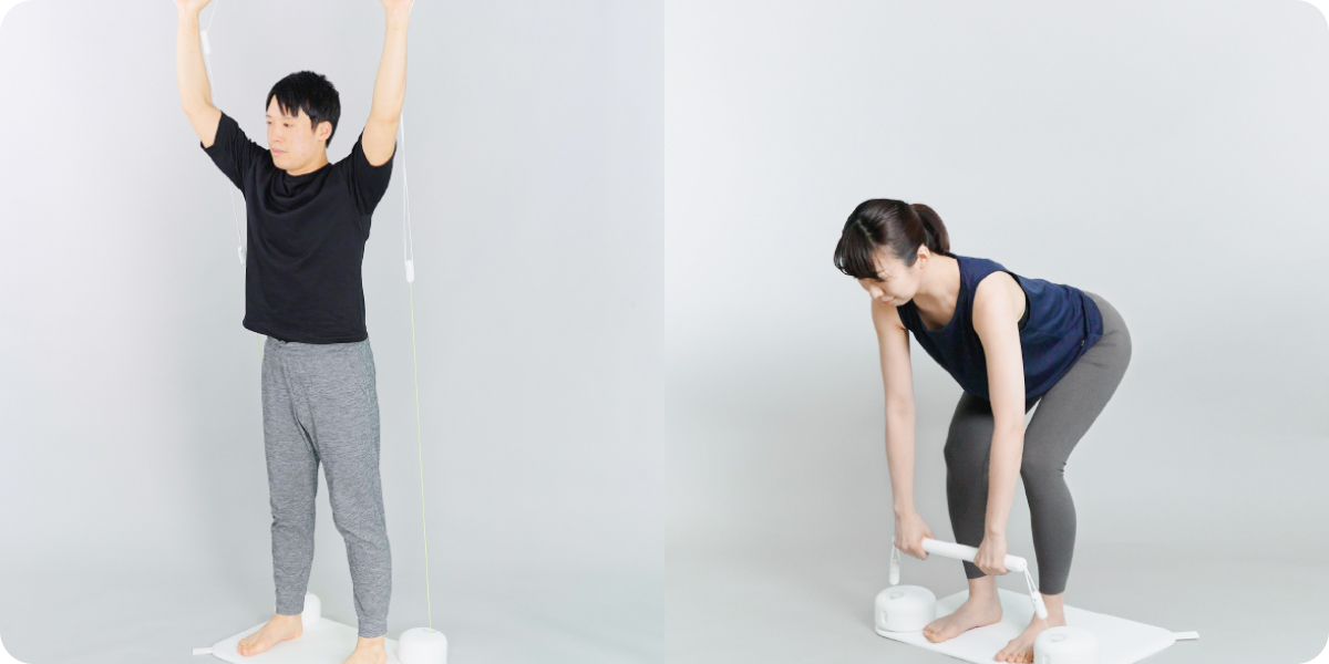 機能改善 x 筋力UPをこの一台で